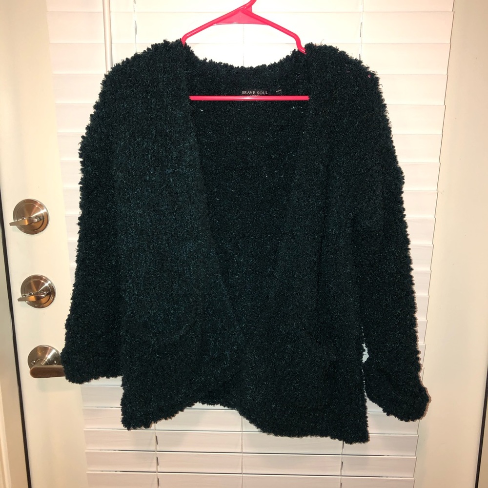 ASOS forest green cardigan size SMALL